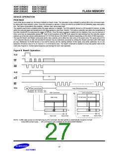 浏览型号K9K1208D0C的Datasheet PDF文件第27页