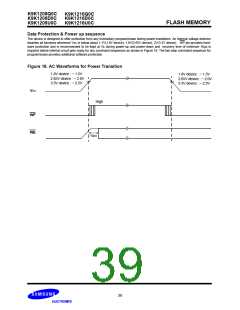 浏览型号K9K1208D0C的Datasheet PDF文件第39页