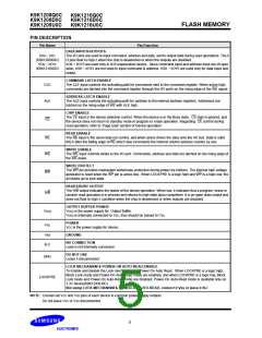 浏览型号K9K1208D0C的Datasheet PDF文件第5页