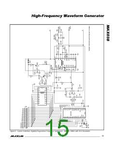 浏览型号MAX038的Datasheet PDF文件第15页