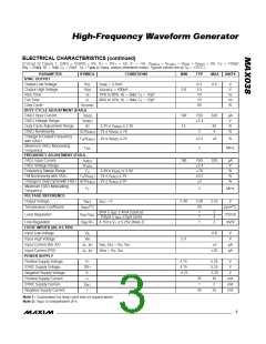 浏览型号MAX038的Datasheet PDF文件第3页