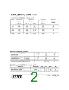 浏览型号ZV931的Datasheet PDF文件第2页