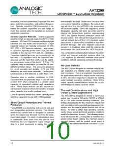 浏览型号AAT3200IQY-2.85-T1的Datasheet PDF文件第10页