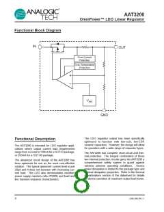 浏览型号AAT3200IQY-2.85-T1的Datasheet PDF文件第8页