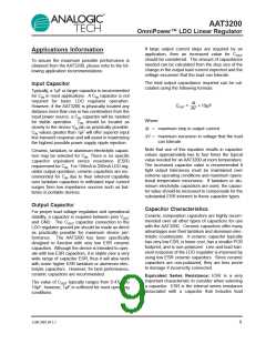 浏览型号AAT3200IQY-2.85-T1的Datasheet PDF文件第9页