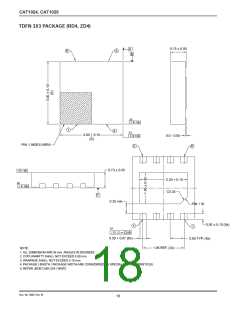 浏览型号CAT1024ZE-28TE13的Datasheet PDF文件第18页
