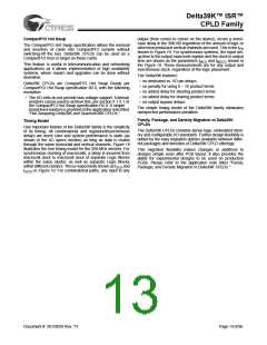 浏览型号CY39165V208-200NTC的Datasheet PDF文件第13页