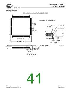 浏览型号CY39165V208-200NTC的Datasheet PDF文件第41页