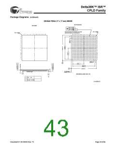 浏览型号CY39165V208-200NTC的Datasheet PDF文件第43页