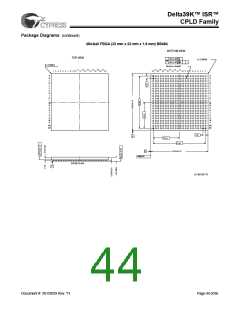 浏览型号CY39165V208-200NTC的Datasheet PDF文件第44页