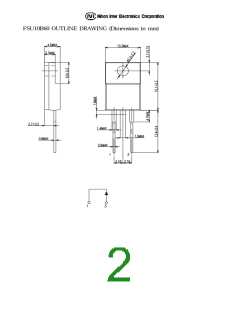浏览型号FSU10B60的Datasheet PDF文件第2页