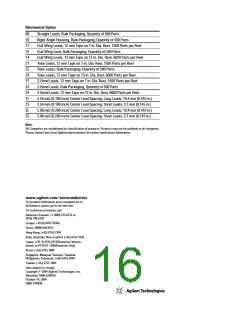 浏览型号HLMP-7040-D0000的Datasheet PDF文件第16页
