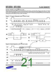 浏览型号K9F1208U0A-Y的Datasheet PDF文件第21页