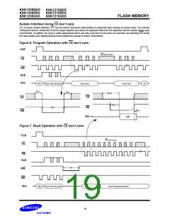 浏览型号K9K1208Q0C的Datasheet PDF文件第19页