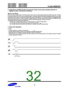 浏览型号K9K1208Q0C的Datasheet PDF文件第32页