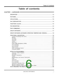 浏览型号M38020E7-192SS的Datasheet PDF文件第6页