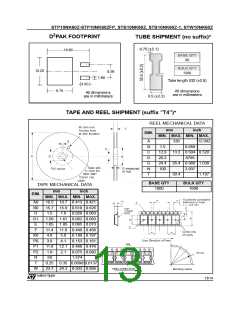 浏览型号STP10NK60ZFP的Datasheet PDF文件第13页
