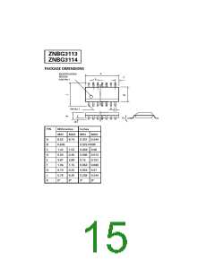 浏览型号ZNBG3114的Datasheet PDF文件第15页