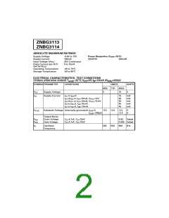 浏览型号ZNBG3114的Datasheet PDF文件第2页