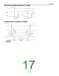 浏览型号12C887的Datasheet PDF文件第17页