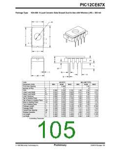浏览型号12CE673的Datasheet PDF文件第105页