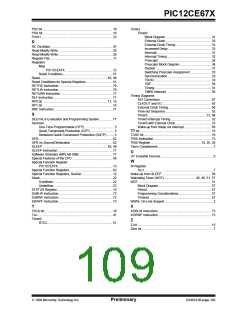 浏览型号12CE673的Datasheet PDF文件第109页
