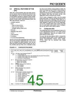 浏览型号12CE673的Datasheet PDF文件第45页