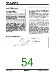 浏览型号12CE673的Datasheet PDF文件第54页