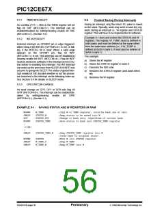浏览型号12CE673的Datasheet PDF文件第56页