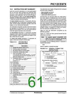 浏览型号12CE673的Datasheet PDF文件第61页
