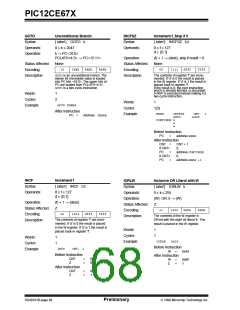 浏览型号12CE673的Datasheet PDF文件第68页