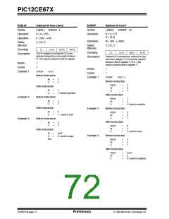 浏览型号12CE673的Datasheet PDF文件第72页