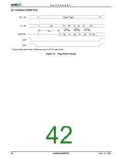 浏览型号AM29LV320MB110RPC的Datasheet PDF文件第42页