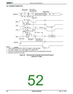 浏览型号AM29LV320MB110RPC的Datasheet PDF文件第52页