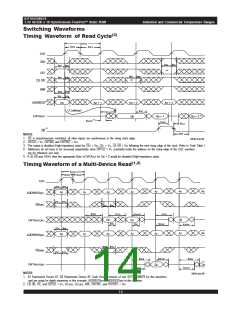 浏览型号IDT70V5378S100BC的Datasheet PDF文件第14页