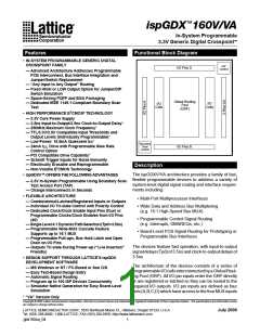 浏览型号ISPGDX160VA-3Q208的Datasheet PDF文件第1页