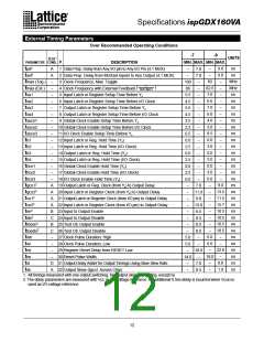 浏览型号ISPGDX160VA-3Q208的Datasheet PDF文件第12页