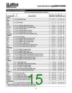 浏览型号ISPGDX160VA-3Q208的Datasheet PDF文件第15页