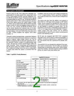浏览型号ISPGDX160VA-3Q208的Datasheet PDF文件第2页