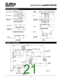 浏览型号ISPGDX160VA-3Q208的Datasheet PDF文件第21页