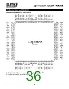 浏览型号ISPGDX160VA-3Q208的Datasheet PDF文件第36页
