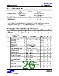浏览型号K5A3280YTC-T855的Datasheet PDF文件第26页