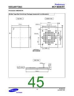 浏览型号K5A3280YTC-T855的Datasheet PDF文件第45页