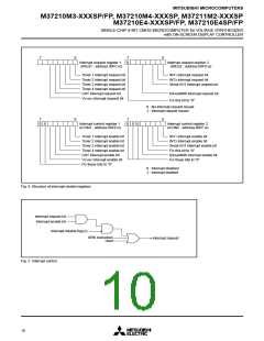 浏览型号M37211M2-011SP的Datasheet PDF文件第10页