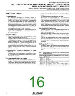 浏览型号M37211M2-526SP的Datasheet PDF文件第16页