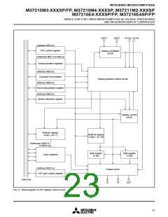 浏览型号M37211M2-526SP的Datasheet PDF文件第23页