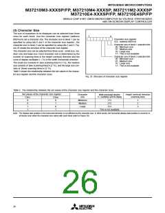 浏览型号M37211M2-526SP的Datasheet PDF文件第26页