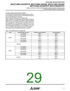 浏览型号M37211M2-526SP的Datasheet PDF文件第29页