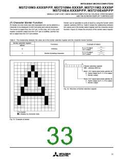 浏览型号M37211M2-526SP的Datasheet PDF文件第33页