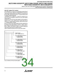 浏览型号M37211M2-526SP的Datasheet PDF文件第34页